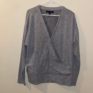 White House black market rayon spandex polyester SUPER SOFT SWEATER